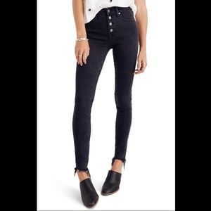 Madewell 9 inch high rise skinny jeans